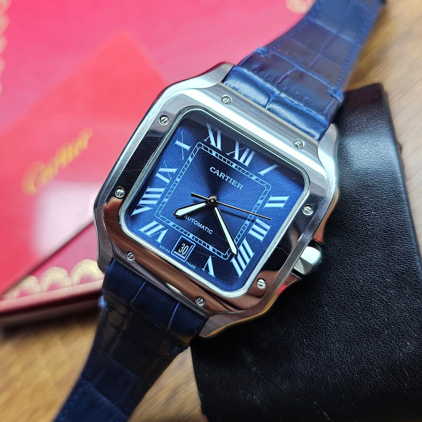 Reloj Cartier Santos - WSSA0030 (Mecanico)