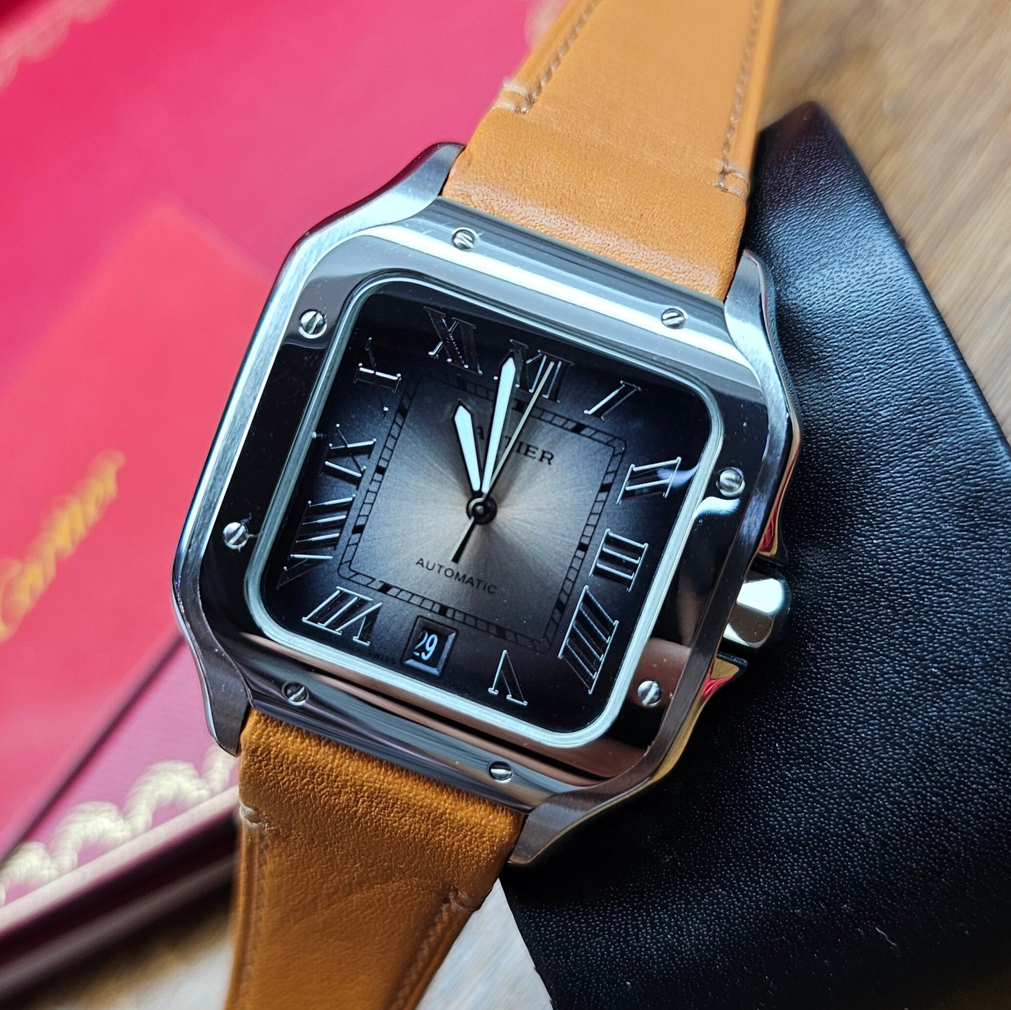 Reloj Cartier Santos - WSSA0030 (Mecanico)
