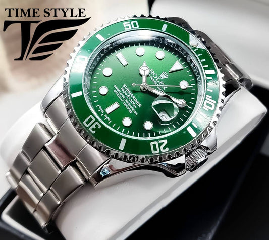 Rolex Submariner - Plateado verde