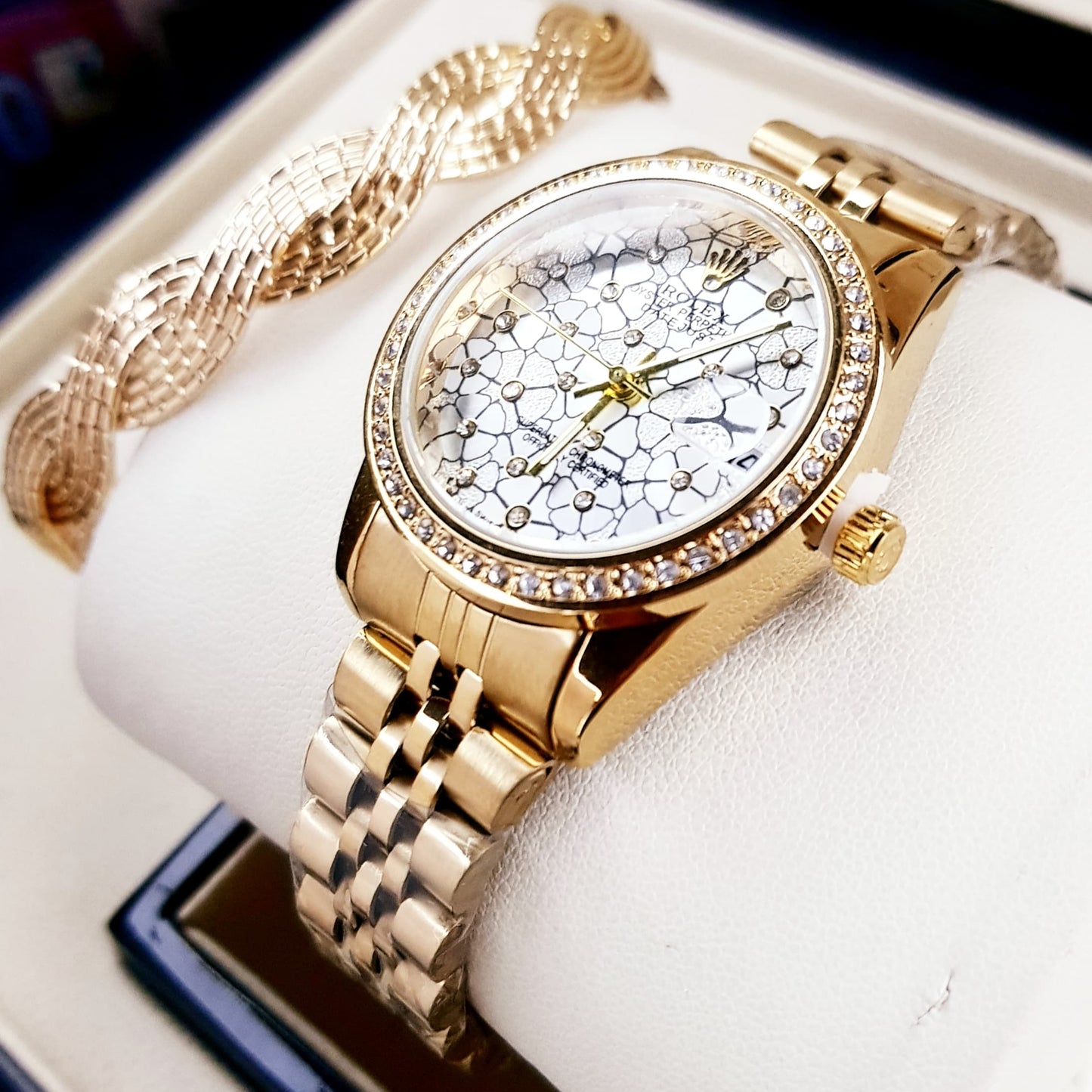 Rolex Dama Oyster + Pulsera