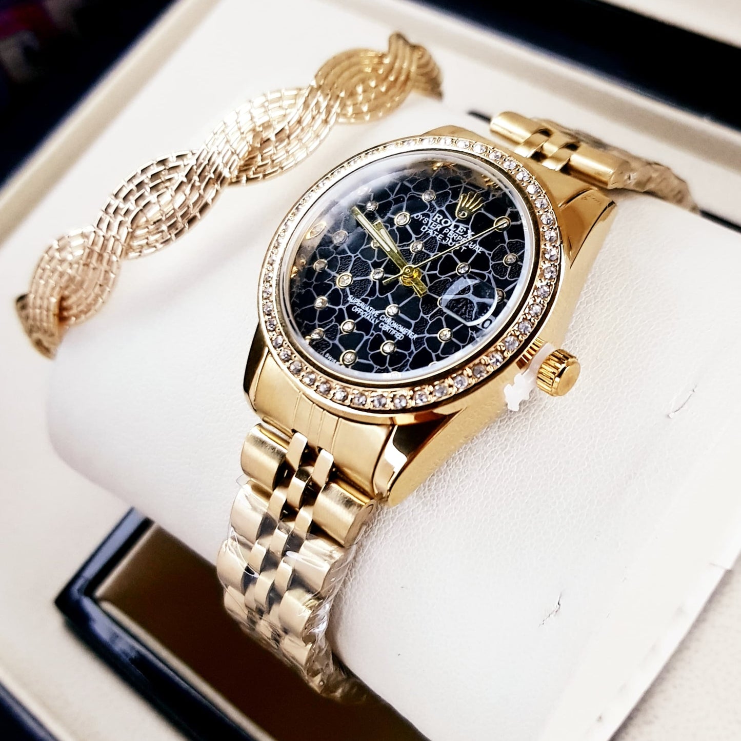 Rolex Dama Oyster + Pulsera